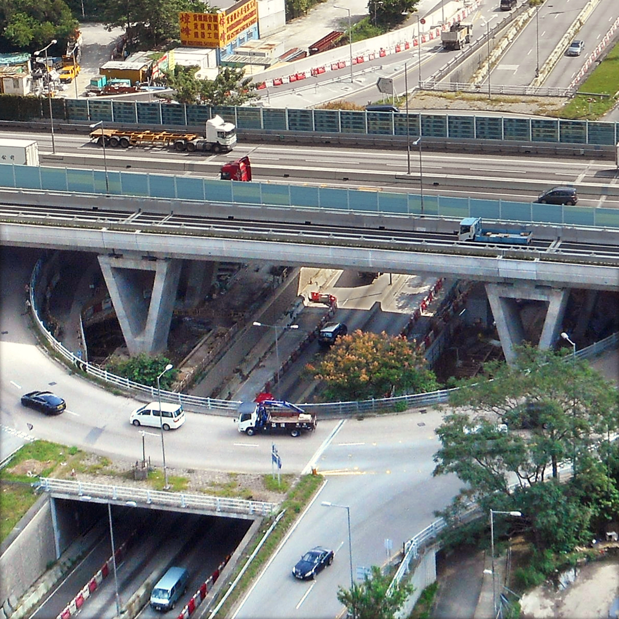 Improvement to Pok Oi interchange, Yuen Long, Hong Kong