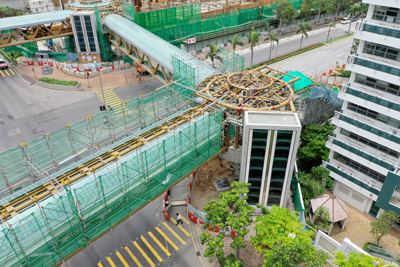 West Kowloon Reclamation – Main Works (Remainder) – Footbridge at Junction of Sham Mong Road/Tonkin Street West in Sham Shui Po